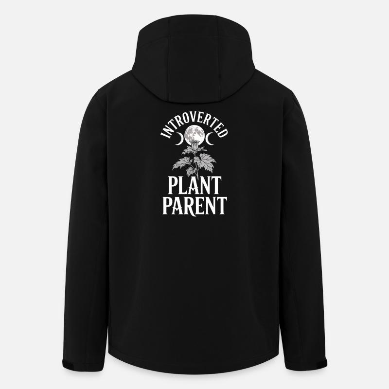 Parent de plante introverti - Veste softshell homme en polyester recyclé Stanley/Stella - noir