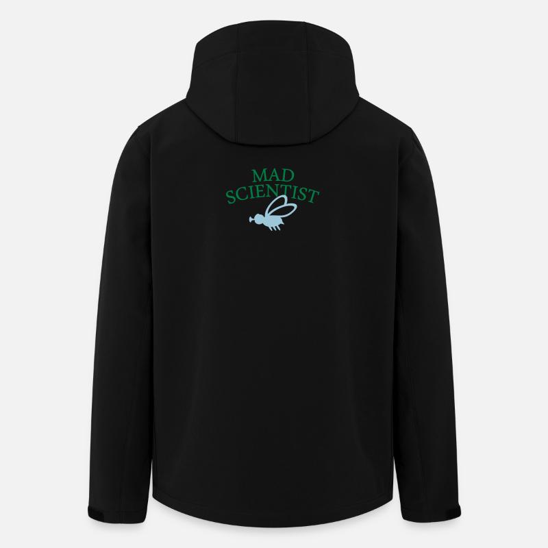 Stubenfliege / house fly (mini, 1c) - Recycelte Männer Softshell-Jacke von Stanley/Stella - Schwarz