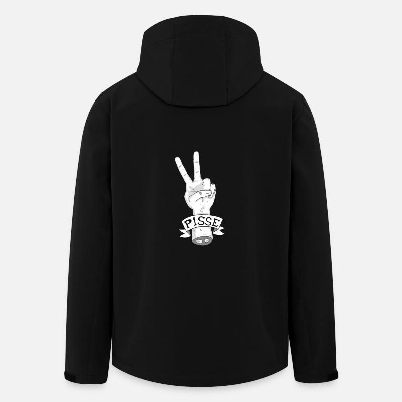 Traduction Approximative #5 - Veste softshell homme en polyester recyclé Stanley/Stella - noir