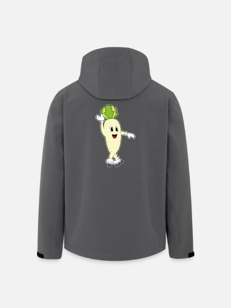 Radieschen Eislaufen Schlittschuhe - Recycelte Männer Softshell-Jacke von Stanley/Stella - Schwarz