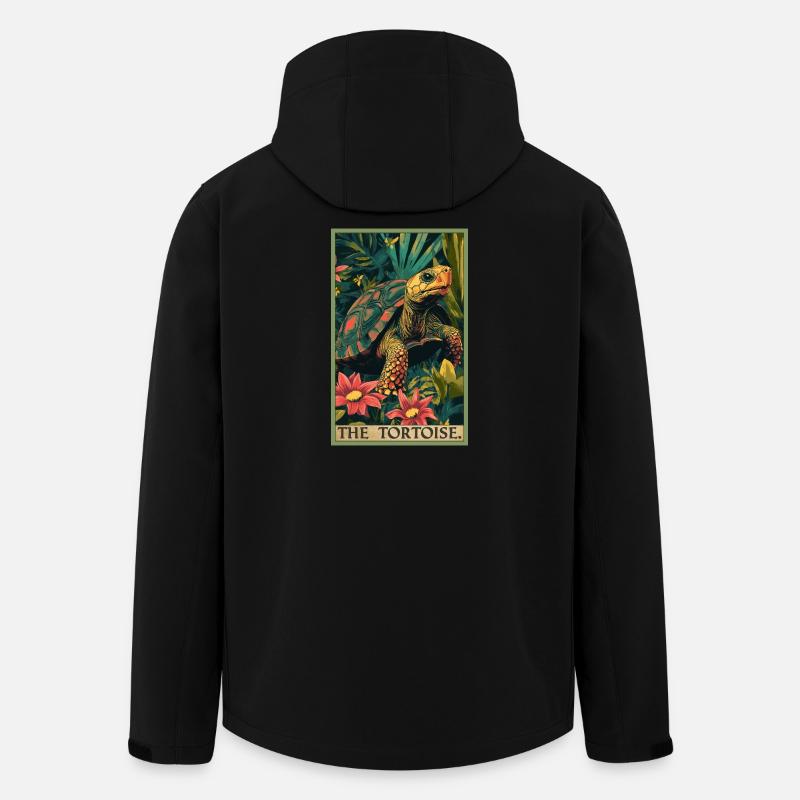 Tortues Tortue - Veste softshell homme en polyester recyclé Stanley/Stella - noir