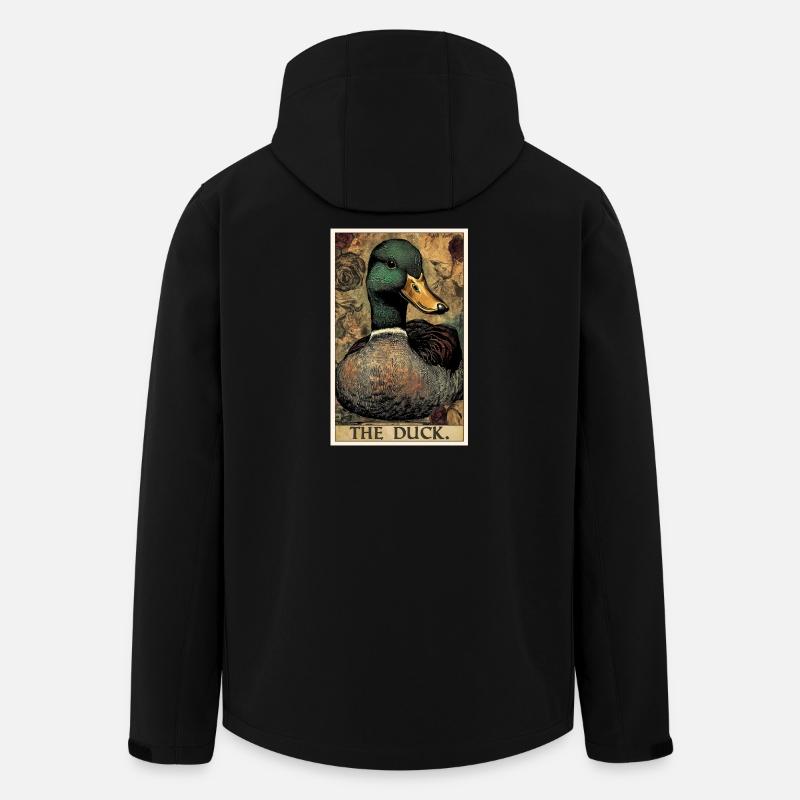 Enten Ente - Recycelte Männer Softshell-Jacke von Stanley/Stella - Schwarz