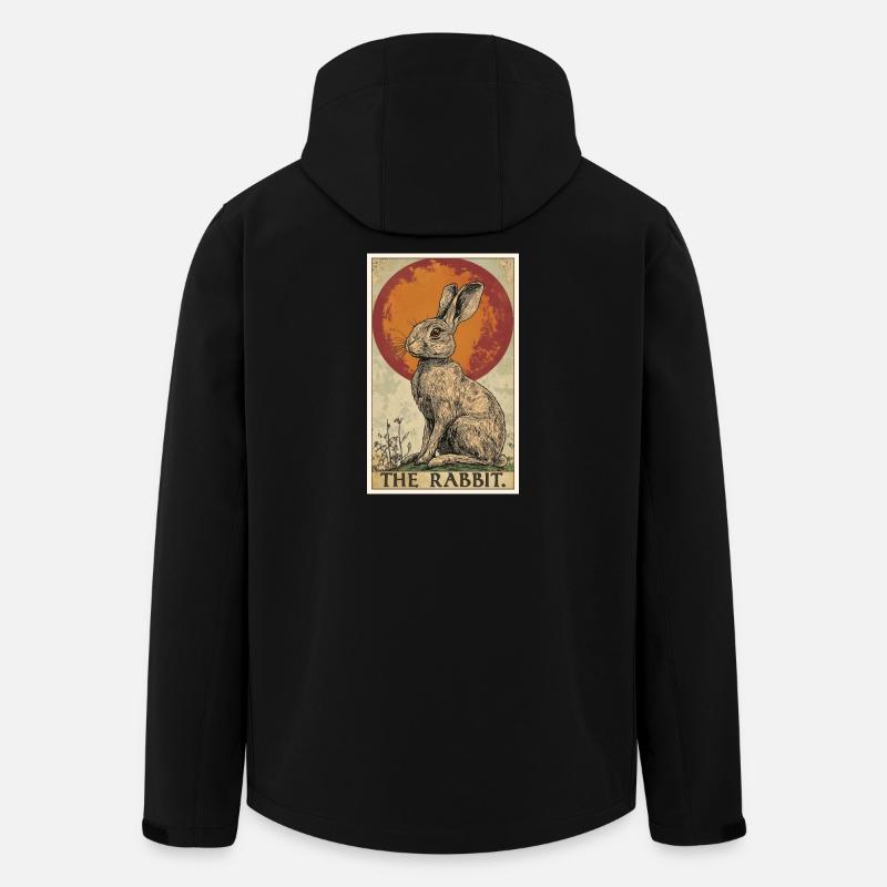 Lapin Lapin - Veste softshell homme en polyester recyclé Stanley/Stella - noir