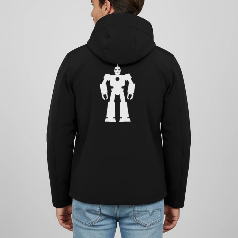 Robots – AI Technology Sci-Fi Nerd Design Men’s Recycled Softshell Jacket by Stanley/Stella
