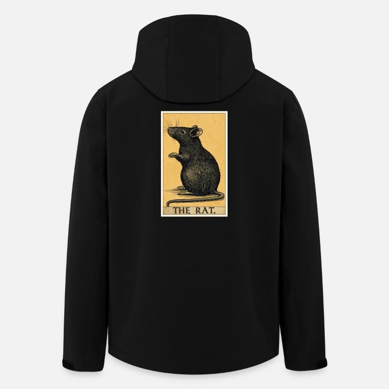 Rat Rat - Men’s Recycled Softshell Jacket by Stanley/Stella - black