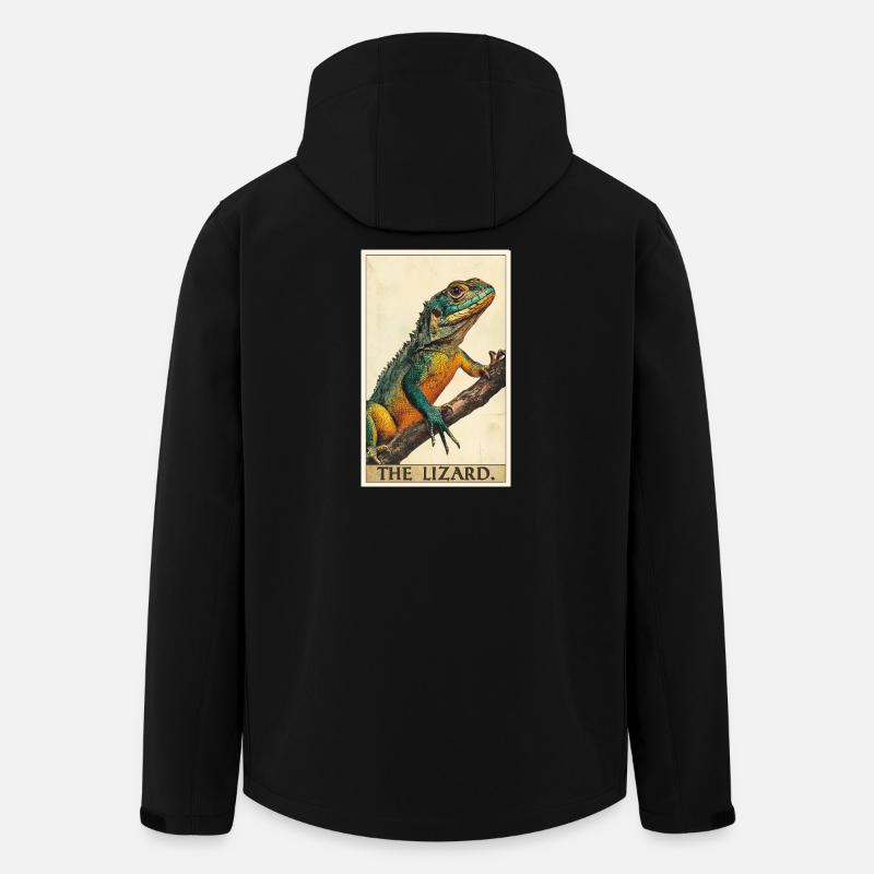 Lizards Lizard - Men’s Recycled Softshell Jacket by Stanley/Stella - black