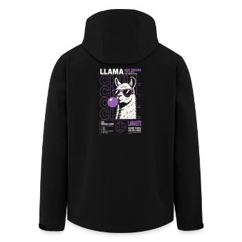 Dernier manège à faire la fête - Veste softshell homme en polyester recyclé Stanley/Stella - noir - Dos - AI Model Male 185 light (185cm)