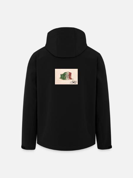 Azzo - Veste softshell homme en polyester recyclé Stanley/Stella - noir