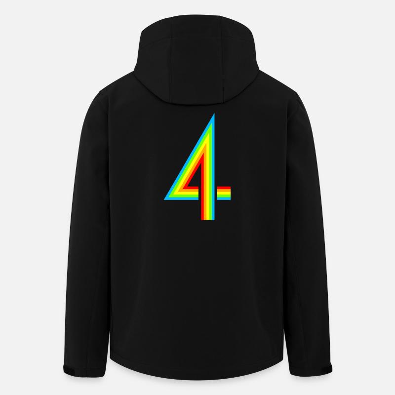 Schon 4 Jahre! - Recycelte Männer Softshell-Jacke von Stanley/Stella - Schwarz
