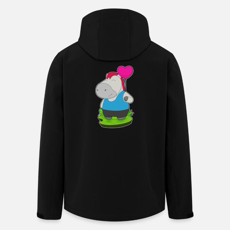 Ballon de cheval - Veste softshell homme en polyester recyclé Stanley/Stella - noir