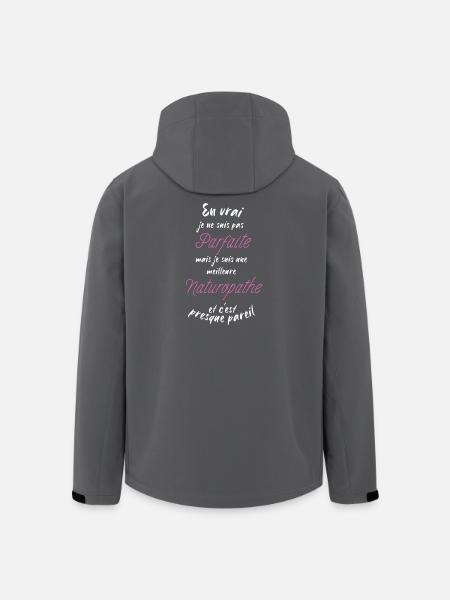 Ich bin der beste Heilpraktiker - Recycelte Männer Softshell-Jacke von Stanley/Stella - Schwarz