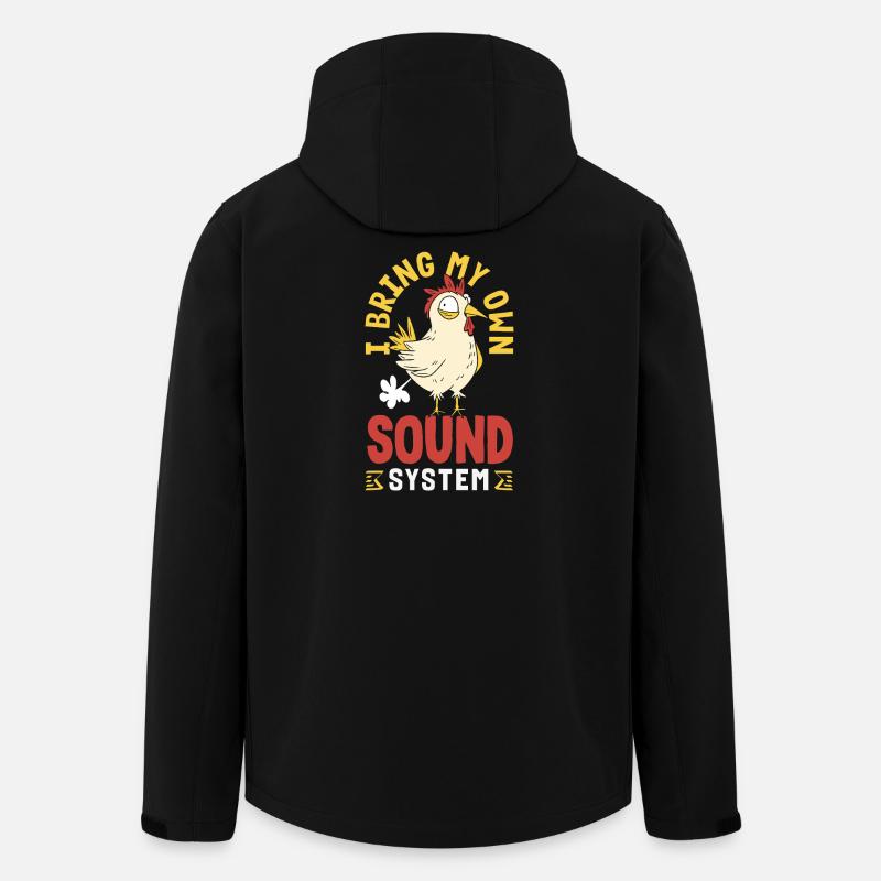 Öffentlicher Pfurz Lustig Unangemessen - Recycelte Männer Softshell-Jacke von Stanley/Stella - Schwarz