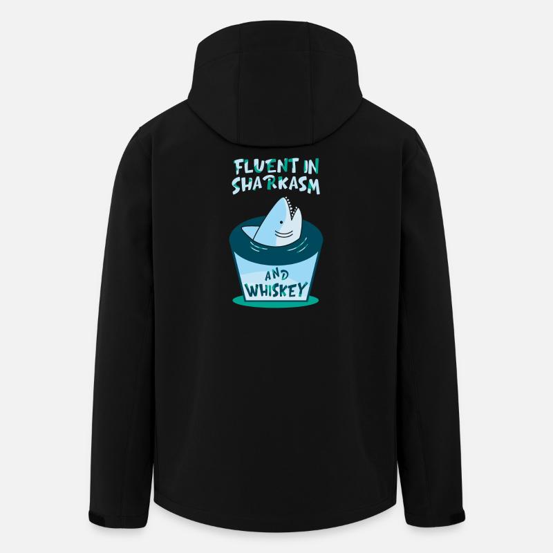 Whiskey Spruch Whiskeytrinker Whiskeyliebhaber - Recycelte Männer Softshell-Jacke von Stanley/Stella - Schwarz