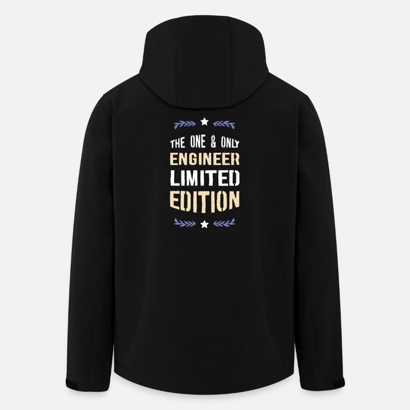 Only Engineer Limited Edition - Men’s Recycled Softshell Jacket by Stanley/Stella - black