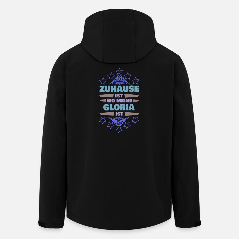 Gift for Gloria - Men’s Recycled Softshell Jacket by Stanley/Stella - black