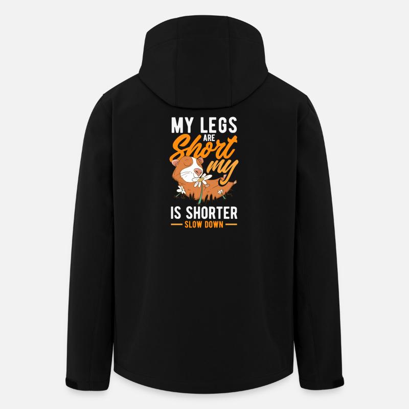 Attends-moi, j’ai de petites jambes - Veste softshell homme en polyester recyclé Stanley/Stella - noir