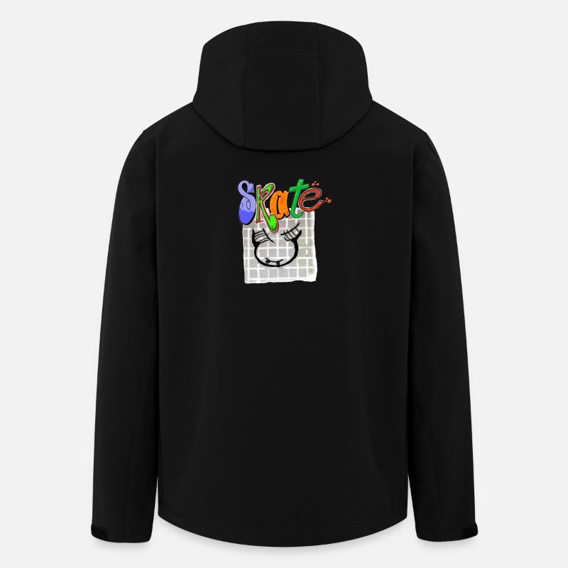 Skate - Recycelte Männer Softshell-Jacke von Stanley/Stella - Schwarz
