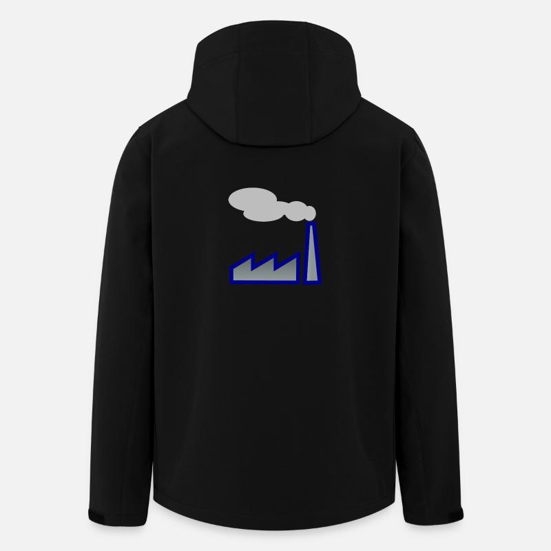 Industrie! Geschenk Idee Geschenkidee - Recycelte Männer Softshell-Jacke von Stanley/Stella - Schwarz