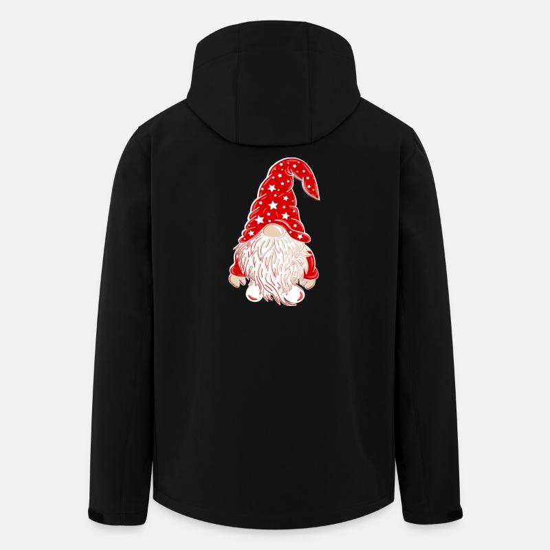 Nain de Noël Noël - Veste softshell homme en polyester recyclé Stanley/Stella - noir