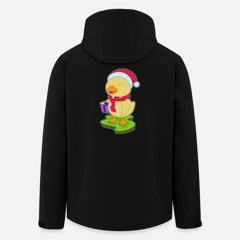 Duck Christmas Package - Men’s Recycled Softshell Jacket by Stanley/Stella - black