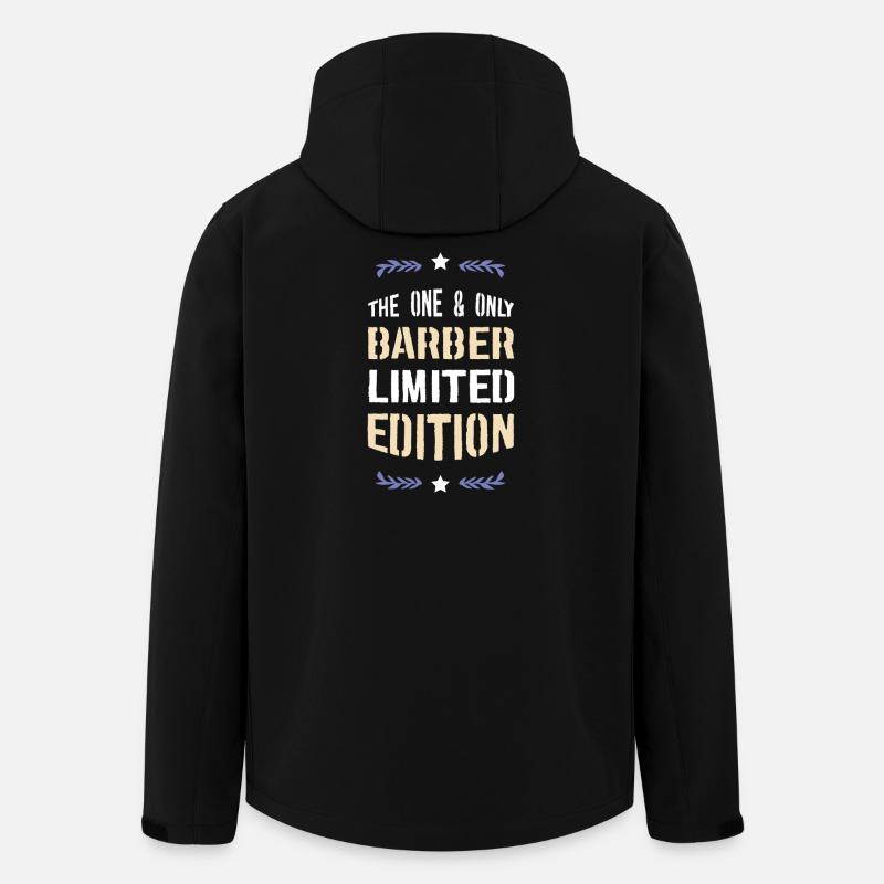 BARBER Limited Edition - Men’s Recycled Softshell Jacket by Stanley/Stella - black