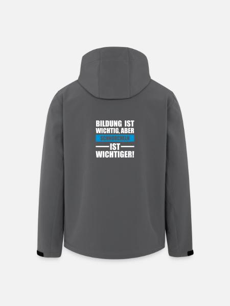 Schnorcheln Sportart - Recycelte Männer Softshell-Jacke von Stanley/Stella - Schwarz