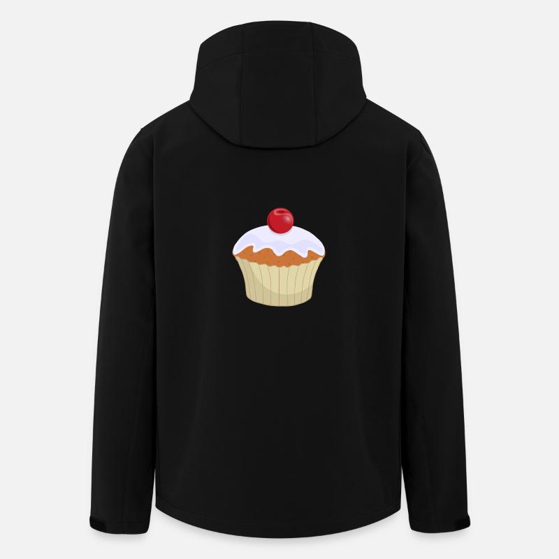 Cupcake - Men’s Recycled Softshell Jacket by Stanley/Stella - black