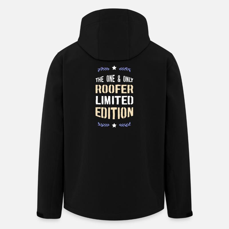 La seule édition limitée Roofer - Veste softshell homme en polyester recyclé Stanley/Stella - noir