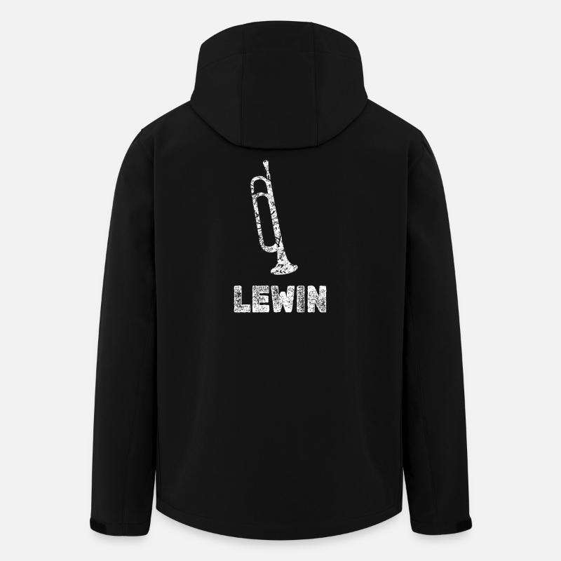 Blasmusik Lewin - Recycelte Männer Softshell-Jacke von Stanley/Stella - Schwarz