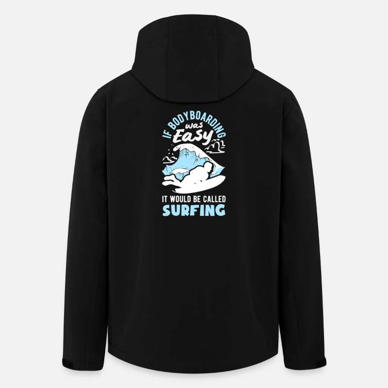 Surfen Surfboarder Bodyboarder - Recycelte Männer Softshell-Jacke von Stanley/Stella - Schwarz