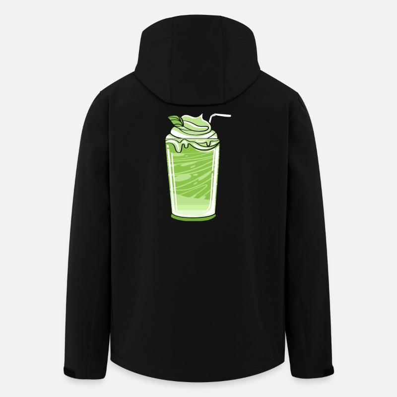 Matcha - Recycelte Männer Softshell-Jacke von Stanley/Stella - Schwarz