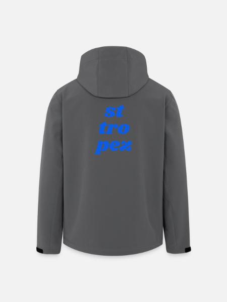st tro pez - Recycelte Männer Softshell-Jacke von Stanley/Stella - Schwarz