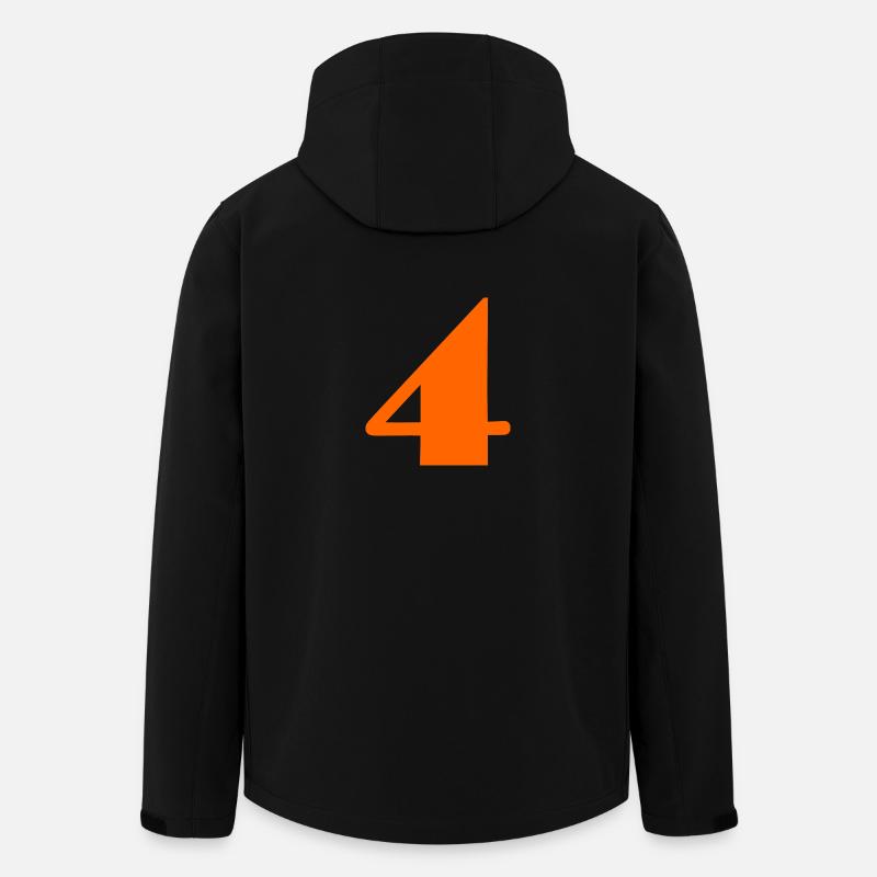 4 ANS,4e ANNIVERSAIRE,ANNIVERSAIRE 4 ANS - Veste softshell homme en polyester recyclé Stanley/Stella - noir