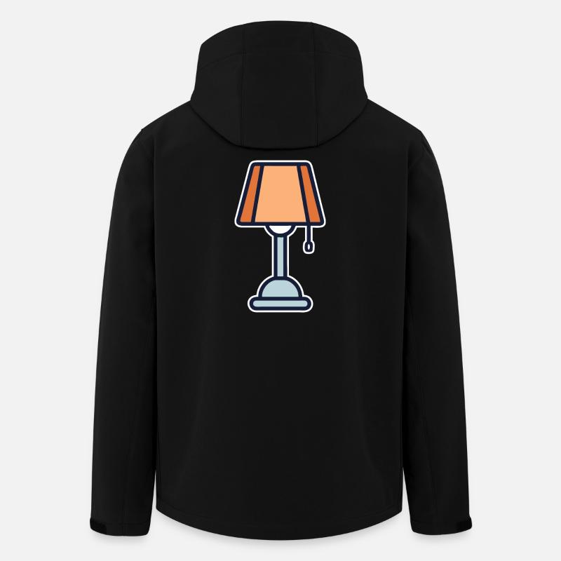 Lamp from the 70s - Men’s Recycled Softshell Jacket by Stanley/Stella - black