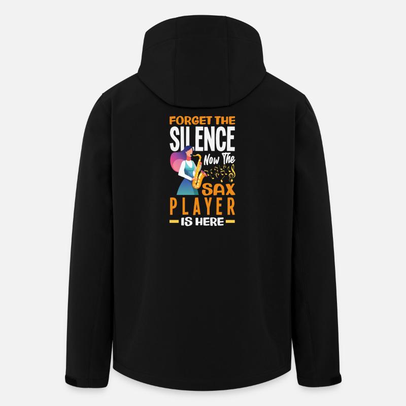Saxophone - Veste softshell homme en polyester recyclé Stanley/Stella - noir