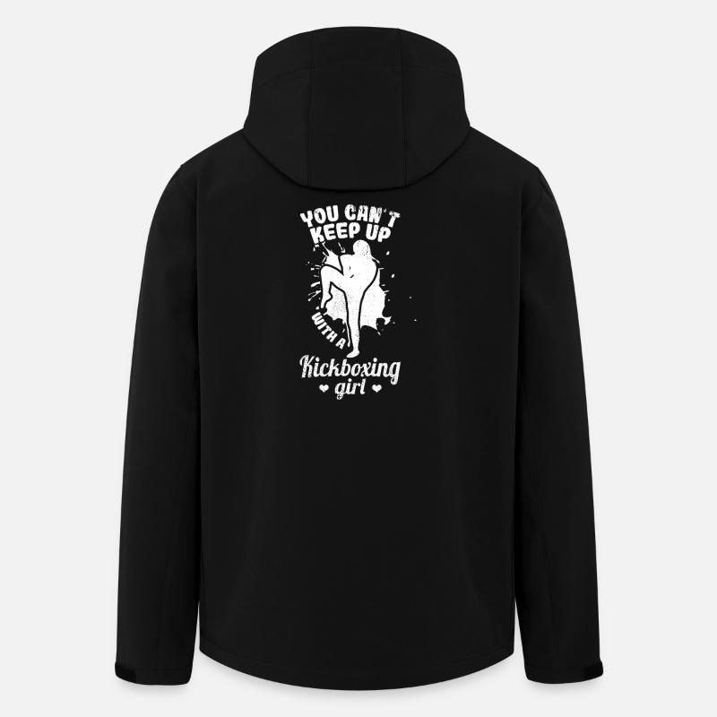 Kickboxen Mädchen - Recycelte Männer Softshell-Jacke von Stanley/Stella - Schwarz