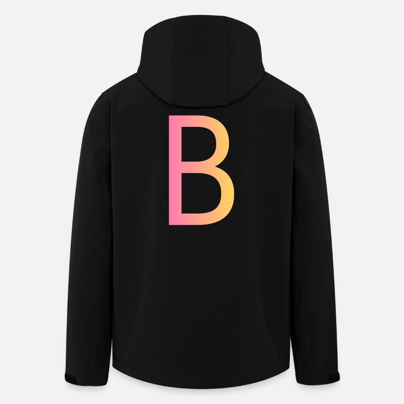 B - Recycelte Männer Softshell-Jacke von Stanley/Stella - Schwarz