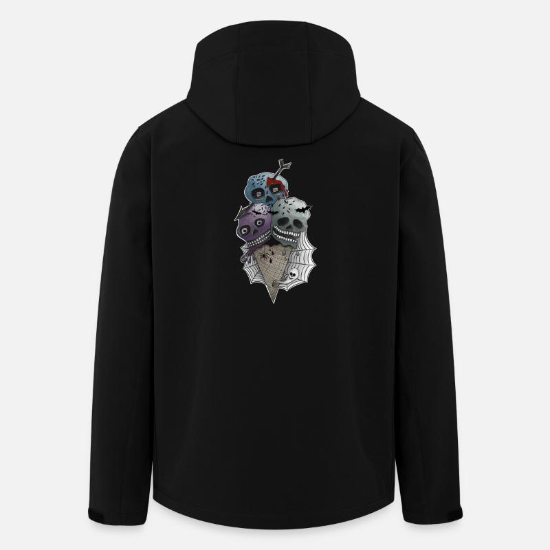 GothICECream Deluxe - Veste softshell homme en polyester recyclé Stanley/Stella - noir