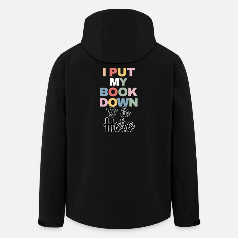 Funny Book Reader Quote Reading - Recycelte Männer Softshell-Jacke von Stanley/Stella - Schwarz