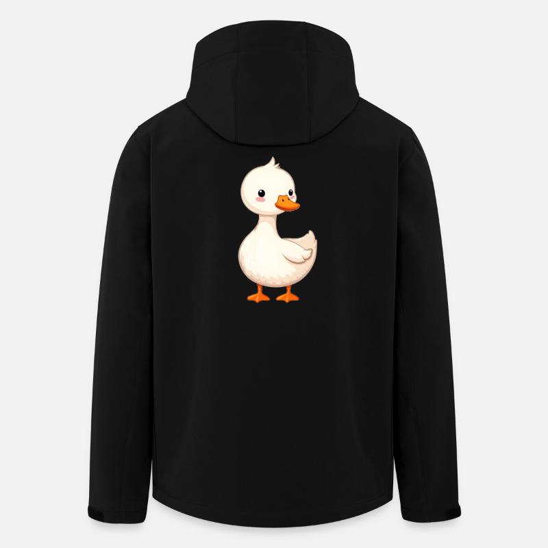 Gans - Recycelte Männer Softshell-Jacke Discoverer von Stanley/Stella - Schwarz