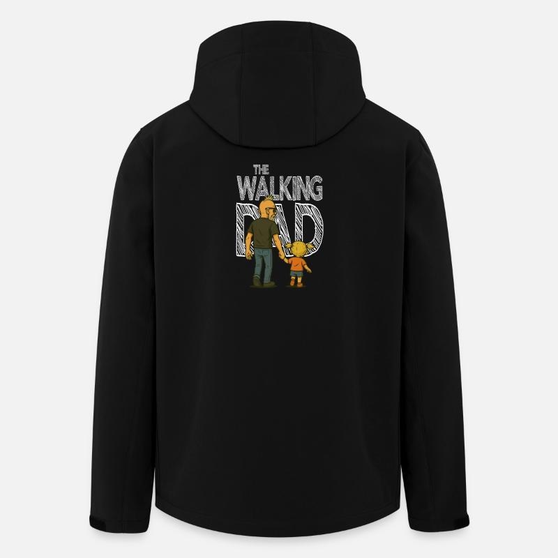 Le DAD qui marche - Veste softshell homme en polyester recyclé Stanley/Stella - noir
