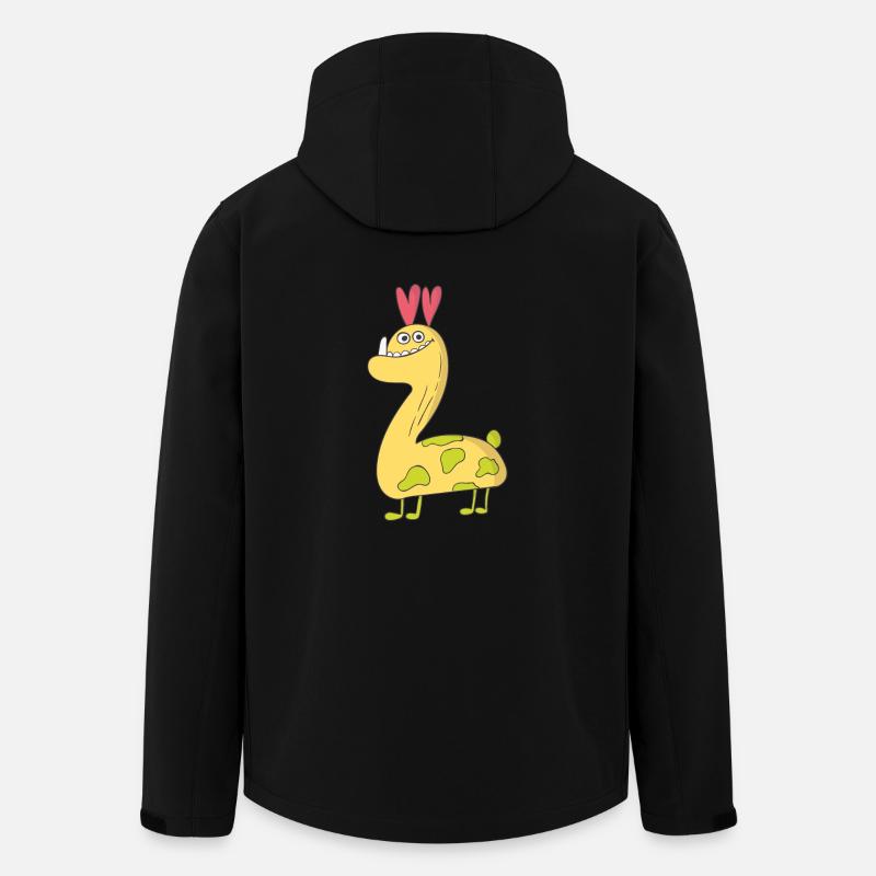 Monstres - Veste softshell homme en polyester recyclé Stanley/Stella - noir