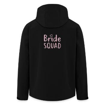 Junggessellinenabschied - BRIDE SQUAD - Veste softshell homme en polyester recyclé Stanley/Stella - noir - Dos - AI Model Male 185 light (185cm)