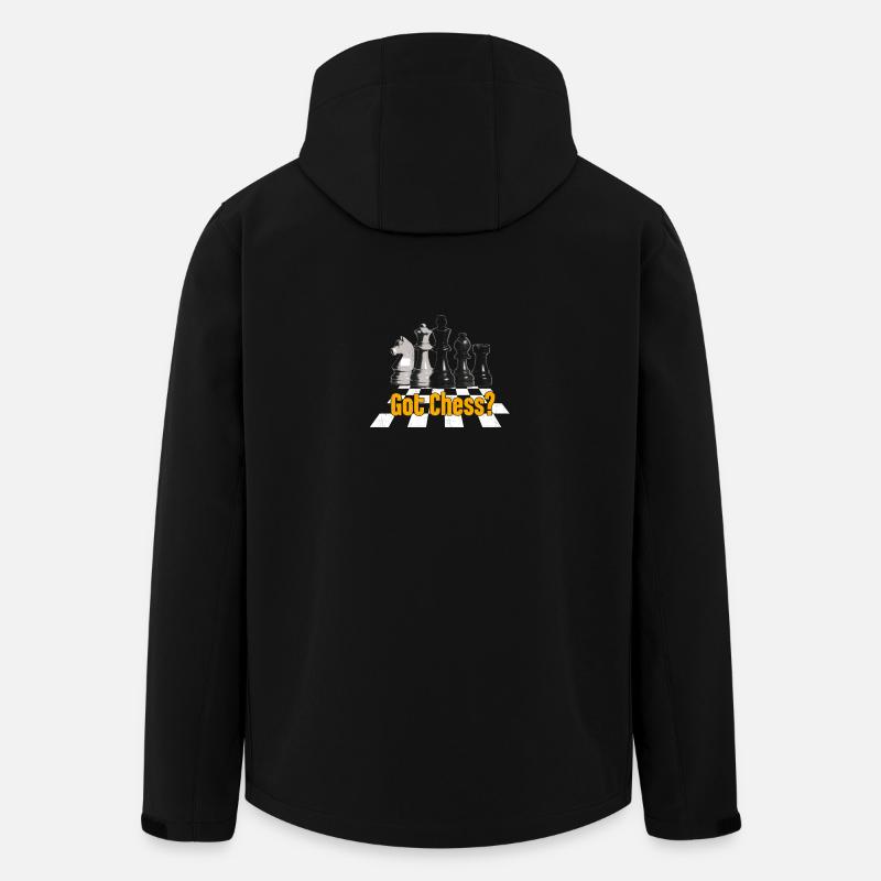 Échecs - Dames - Echecs obtenu? - Veste softshell homme en polyester recyclé Stanley/Stella - noir