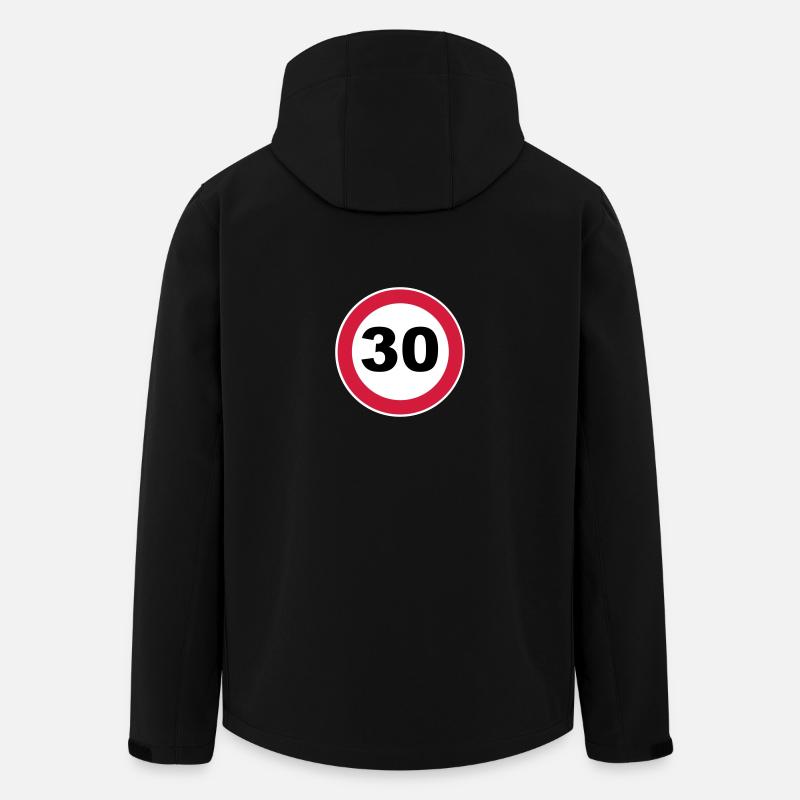 30th birthday - Men’s Recycled Softshell Jacket by Stanley/Stella - black