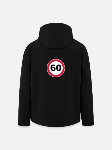 60th birthday - Men’s Recycled Softshell Jacket by Stanley/Stella - black