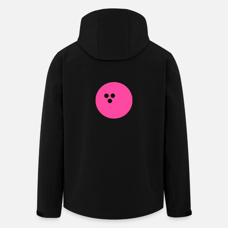 Bowlingkugel, Bowling - Recycelte Männer Softshell-Jacke von Stanley/Stella - Schwarz