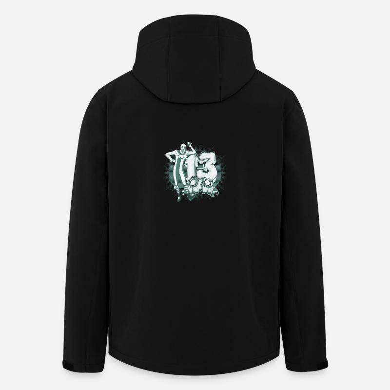 pitre 13 - Veste softshell homme en polyester recyclé Stanley/Stella - noir