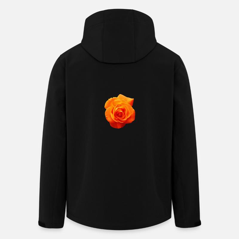 Fleur d'oranger - Veste softshell homme en polyester recyclé Stanley/Stella - noir