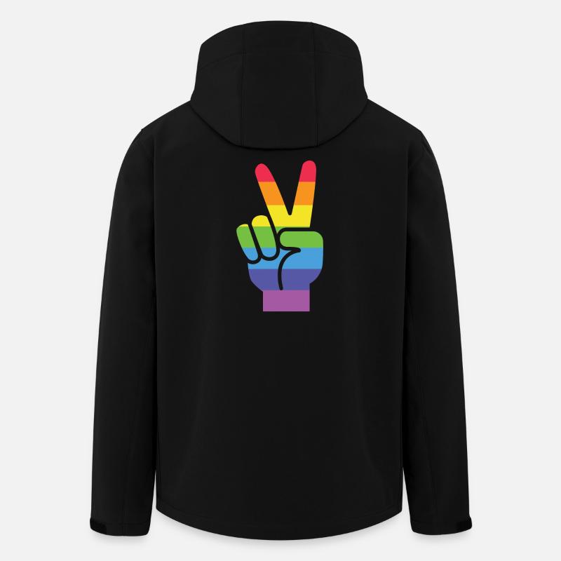 Pride Month LGBT - Sieg! - Recycelte Männer Softshell-Jacke von Stanley/Stella - Schwarz